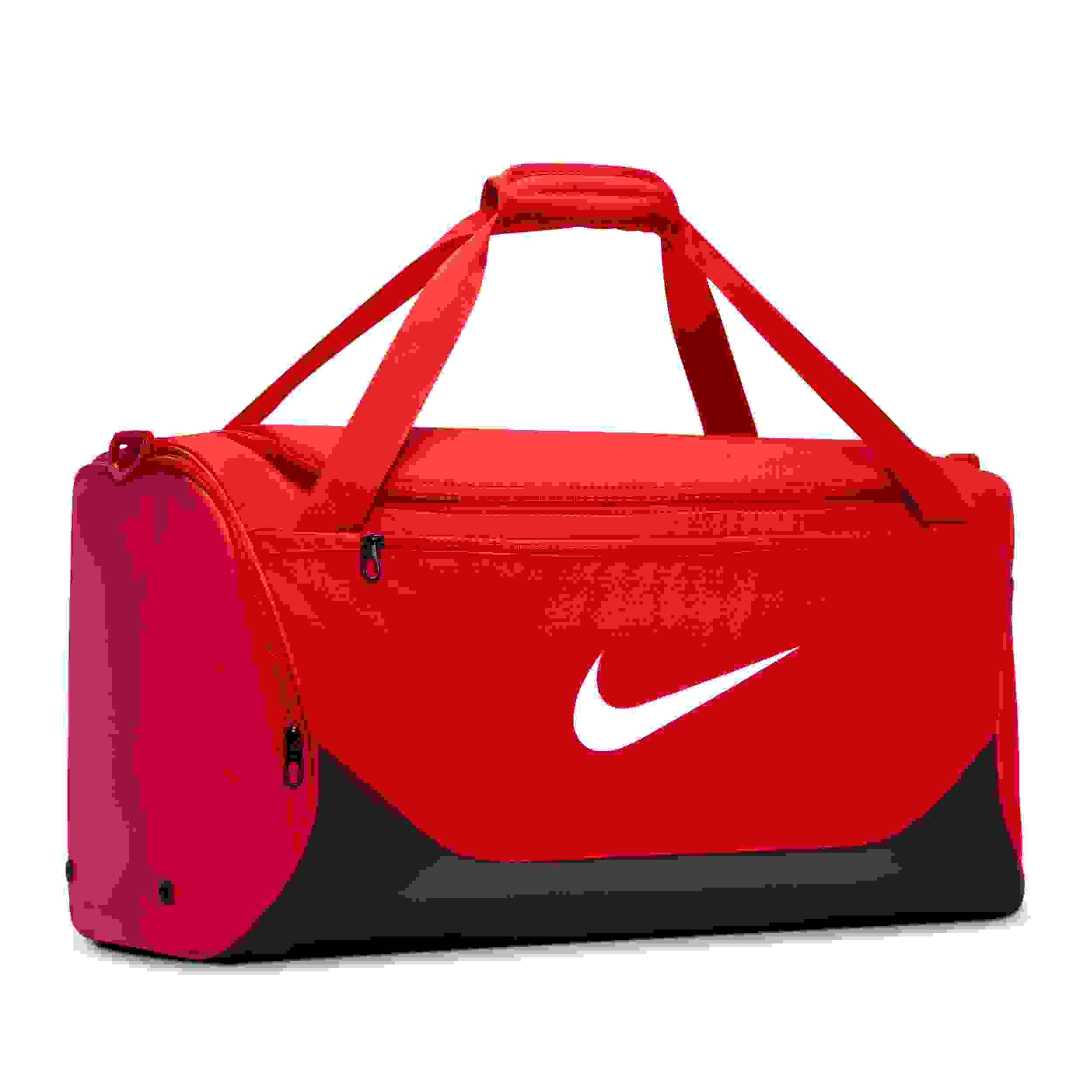Nike Brasilia Medium Training University Red/Black/White Duffel Bag